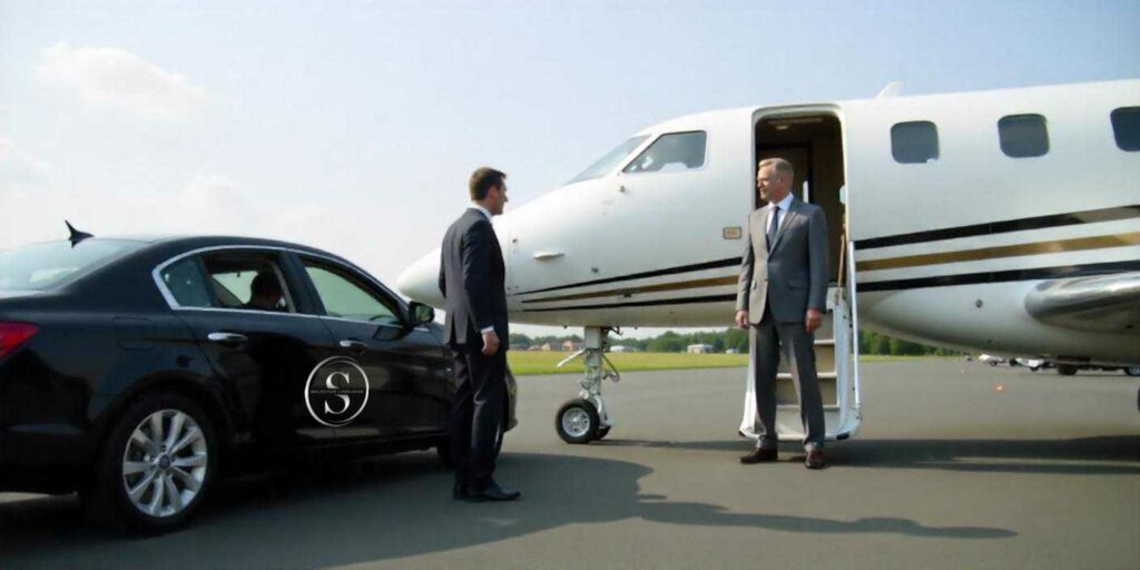 Privat-Jet-Flughafen-Wien-Transport-Limousine-Geschäftsreise-VIP-Taxi